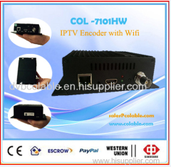 single channel h.264 HDMI&WIFI IPTV encoder