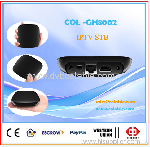 hd android box for iptv network