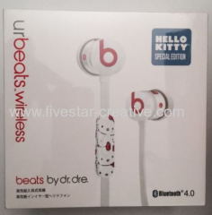 New Hello Kitty UrBeats Bluetooth 4.0 Beats by Dr.Dre Special Edition In Ear Stereo Headset Earphones Limited