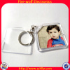 Promotional Clear Custom Blank Souvenir Acrylic Photo Frame Keychain Picture Insert Wholesale Company Promotion Gift