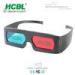 Promotional Adult Anaglyph 3D Red Blue Glasses For 3D Movies / 3D Pictures