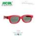 Fashional Kid Red 3D Glasses Compatible for DepthQ / X-mirrow 3D Theater
