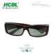 3D Digital Filter Linear Polarized 3D Projector Glasses with 0.72 - 1.00mm TAC Filter Lens