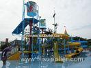Outdoor Water Games Aqua Playground, Big Water House For 100 Riders OEM