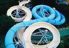 12m Height Waterpark Slide, Fiberglass Water Park Slides For 2 Riders