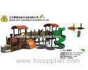 LLDPE.Rubber coat Steel Wooden Train Playground Entertainment Equipment