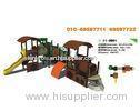 Timber Wooden Train Playground Entertainment playground equipment