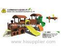 Primary School Timber Wooden Train Playground Entertainment Equipment