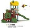 Children Playground Amusement Park Facility Kids / Children Outdoor Plastic Playground Slide Equipme