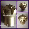 ST58 152mm 6 Inch Ballistic Buttons Threaded Drill Bits For Drifting / Tunneling