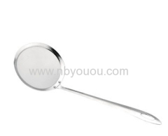 quality guarantee long handle stainless steer oil strainer