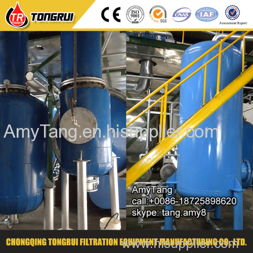 waste oil sludge treatment to fuel oil distillation machine