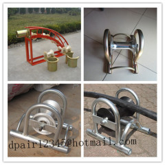 Straight line bridge roller Cable guides Cable rollers