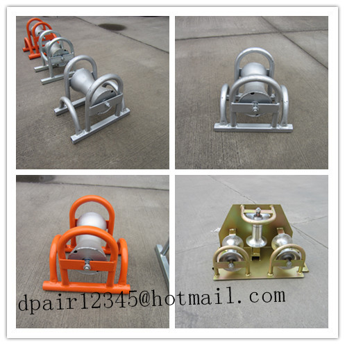 Cable Roller With Ground Plate Cable Rollers Cable Rolling