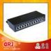 Female CAT5e Patch Panel For Home Ethernet 19" 12 Port STP ISO CE