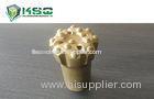 4.5 Inch Rock Button Drill Bit , ST58 Spherical CNC Milling Drill Bits
