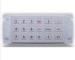 Dust Proof Industrial Metal Keyboard For Unattended Payment Terminals 20*100mm