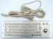 20 Keys Industrial Metal Keyboard With 36mm Trackball As Cursor Device 20*146mm