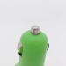 Green color 2 USB 12-24VDC car charger adapter for Ipad Iphone