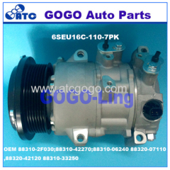 6SEU16C Auto A/C Compressor for Toyota Camry RAV4 OEM 88310-2F030 88310-42270