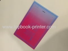 Saddle stitched scripture softcover book printing on demands