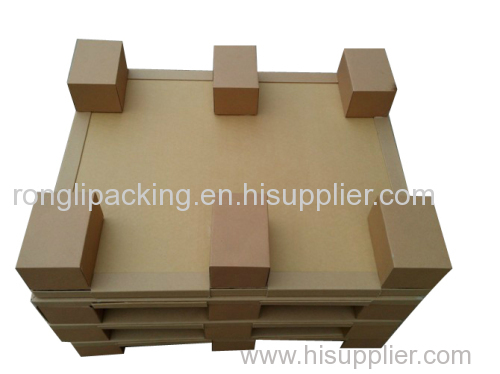 Nine feet in paper corrugated pallet paper sheet