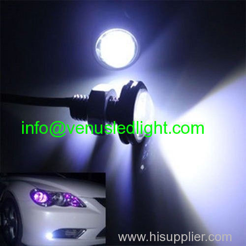 3W Amber COB LED Eagle Eye Daytime Running DRL Tail Backup Light Car Motor
