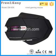 New Arrival HighQuality Rubber Key Wired Gaming Mouse