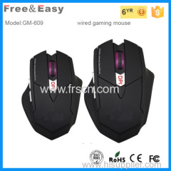 New Arrival HighQuality Rubber Key Wired Gaming Mouse