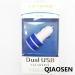 Promotional Double USB 3.1A car charger for mobile phone