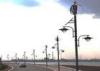 2100w PV Panel Wind Solar Hybrid Street Light System with Sodium lamps
