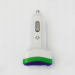 2015 most fashion car charger 5v 3.1a LED lights car charger with good packing for mobile phone