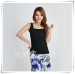 Apparel & Fashion Shirts & Blouses Lace Trim Square Neck Tank Top Bamboo Fiber Ladies Sleeveless Vest