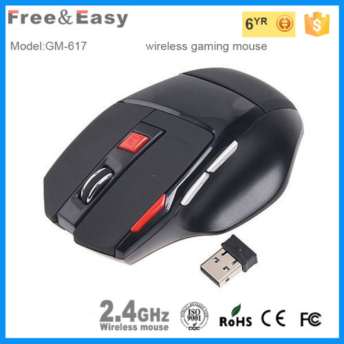 2.4g wireless 7D ergonomic gaming mouse