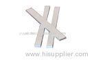 Clear / Bronze Aluminum Extrusion Bar Anodize T4 - T6 For Industrial