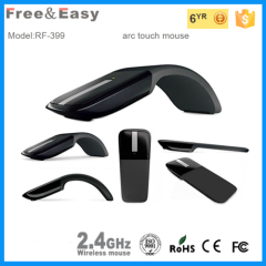 2.4g wireless arc touch mouse