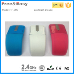 2.4g wireless arc touch mouse