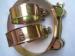 Precise Auto Heavy Duty Hose Clamps Yellow Zinc Plating 240 - 252mm W1