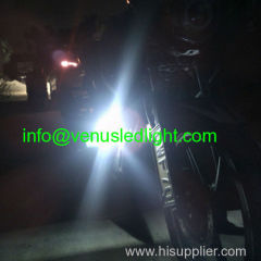 Motorcycle CREE 125W U5 LED Driving Fog Head Spot Light White Lamp Headlight New