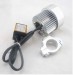 12V-85V Universal Motorcycle E-bike 20W LED Modified Headlight Lamp Silver