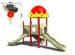 Custom Kids Outdoor Commercial Plastic Playground Slide Equipments