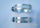Galvanized American Hose Clamps 7" For Connecting Rubber Hose 0.8mm Thickness