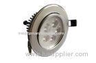 Black / White Led Ceilling Light Fittings , 2mm Thickness Ceiling Light Fittings