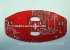 Red Solder Mask Custom PCB Boards Immersion Tin UL White Silkscreen