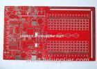 Red Solder Mask Immersion TIN Custom PCB Boards Double Layer FR4 PCB