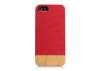 Light weight Wooden Back PC Case protective phone cases for iphone 5