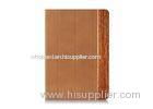 Classic Style Wood iPad Air Leather Folio Case , Apple iPad Flip Protective Cases