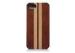 Personalized Rosewood And Maple Shell Wood Cell Phone Back Case For iPhone 5 / 5S