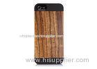 Handmade Zebra Wood and PC iPhone 5 Wooden Back Protection Case Shock Resistant