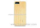 Handmade Wood Phone Covers For iPhone 5 / 5S Wooden Back Case , Personalized and Customize